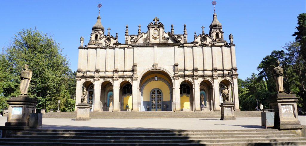 Addis Ababa - Haile Selassie Mausoleum (Holy Trinity Church)