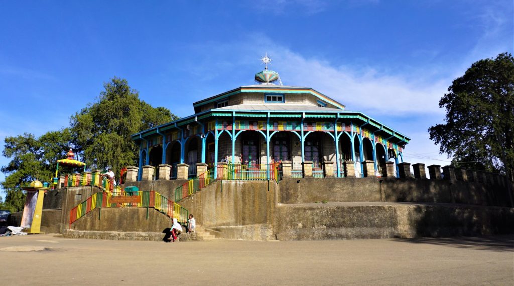 Addis Ababa - Maryam Church on Entoto Hill