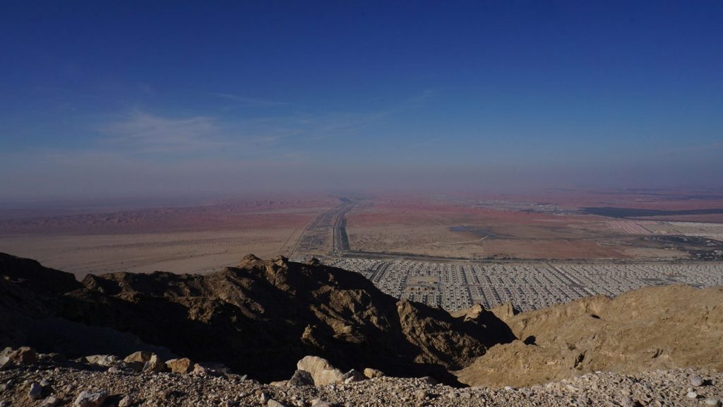 Al Ain - Daytime view from Jebel Hafeet
