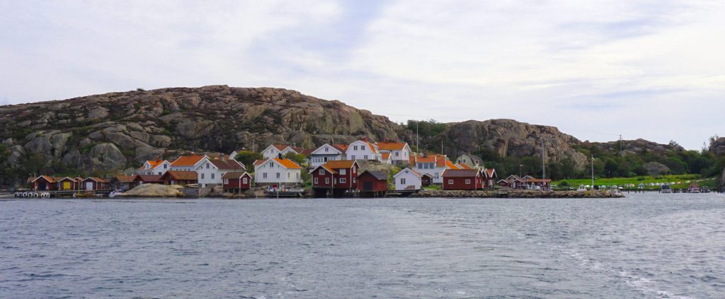 Small coastal village in Sotenäs