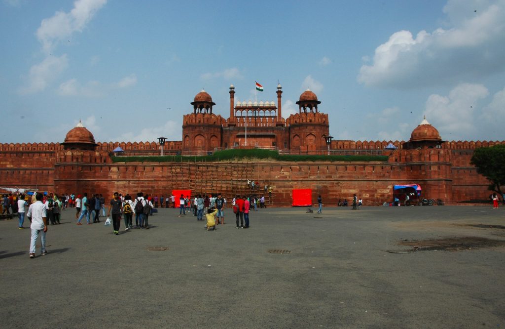 The Red Fort in Delhi.  Beautiful, but crowded, and nothing remarkable when you have seen a couple of forts in India.  Still considered a must-visit attraction