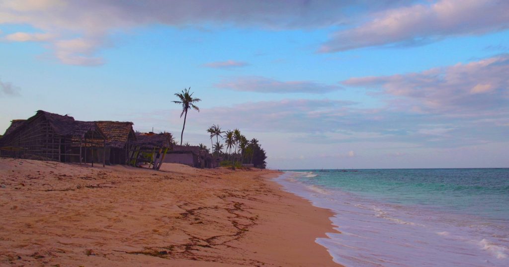 Evening on Diani Beach