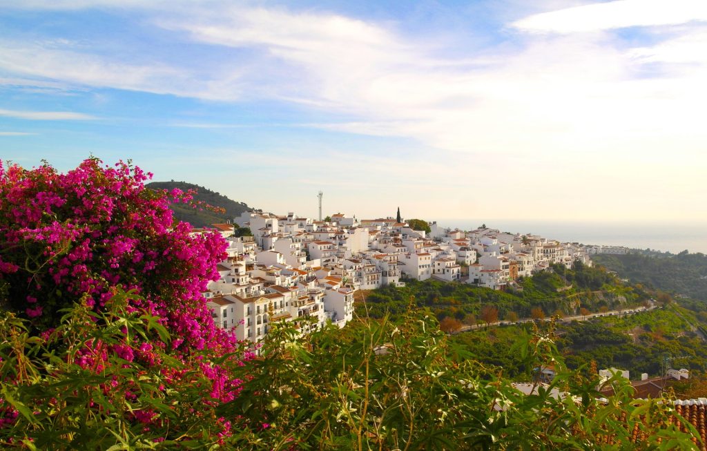 Frigiliana - an incredibly idyllic little town in the mountains above Nerja, in Andalucia, Spain