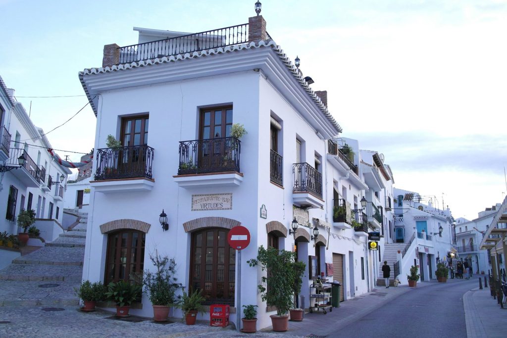 The cute little mountain town of Frigiliana