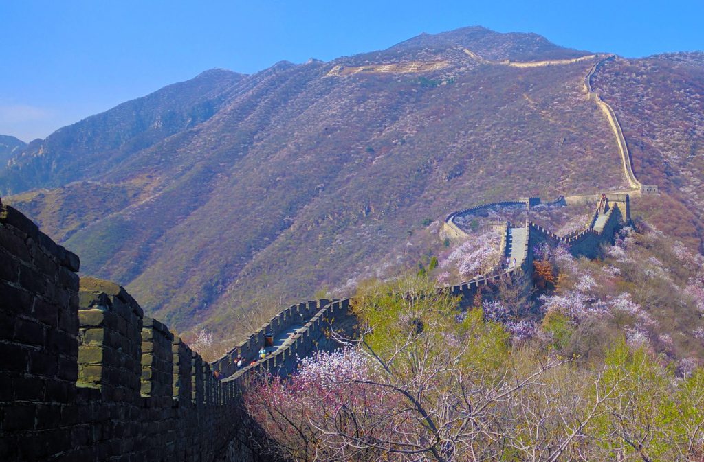 The Great Wall of China, in Mutianyu