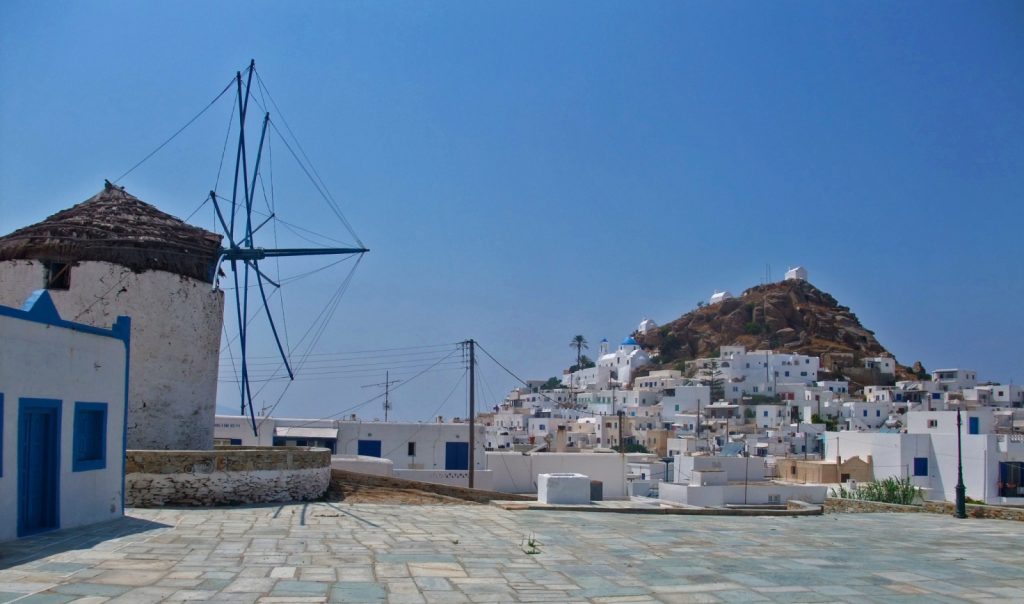 Chora Town, on Ios, Greece
