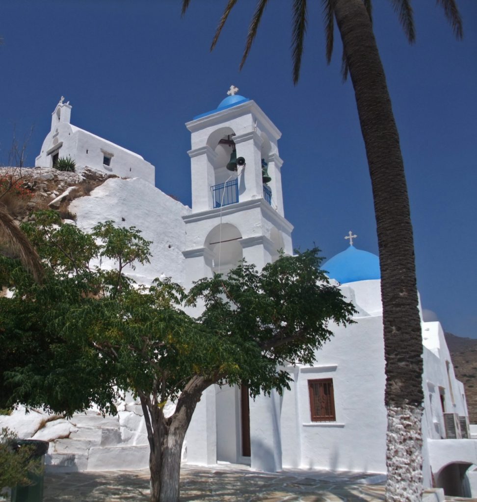 Ios - Church on top of the hill