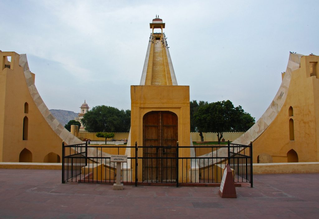 The Jantar Mantar Oservatory in Jaipur