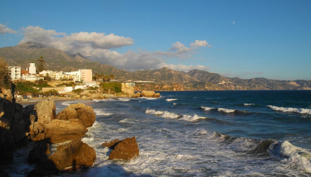 Nerja - a costal town a 45-inute drive eastwards from Malaga