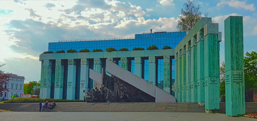 Warsaw Krasinski Square Uprising Memorial