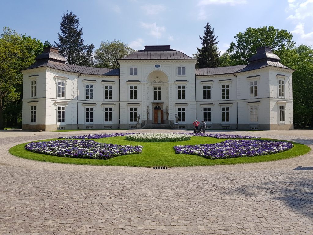 Warsaw Lazienki Park Myslewicki Palace