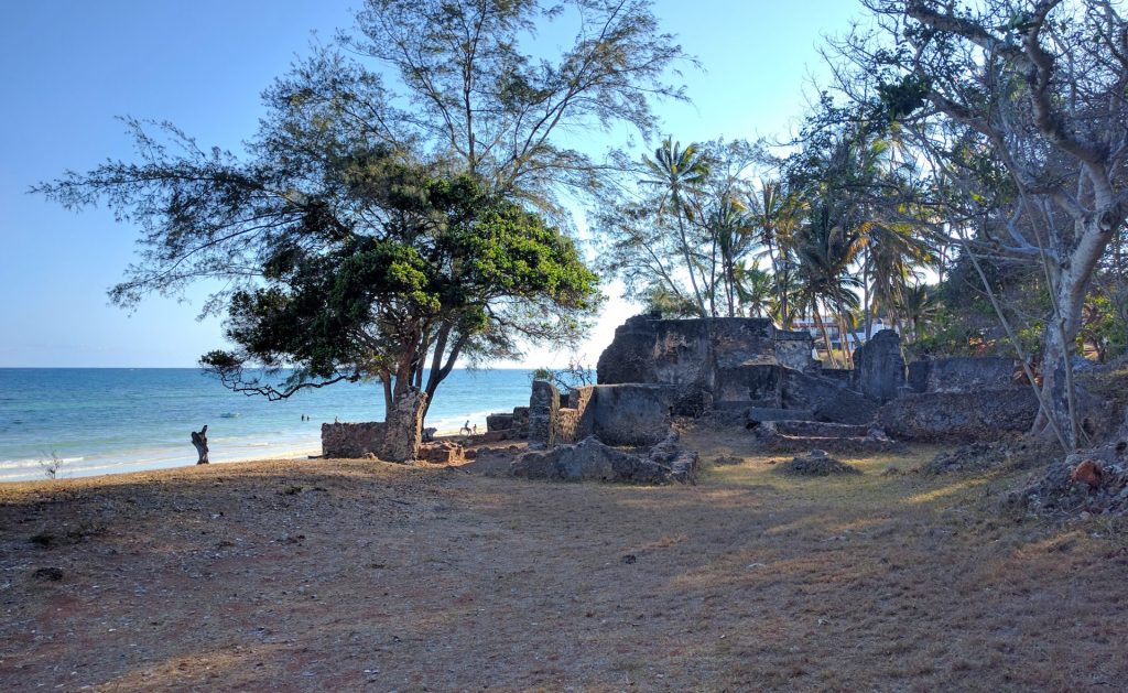 Monsoons - one of the best beach restaurants in Africa! 2 Jumba Ruins in Mtwapa, Kenya