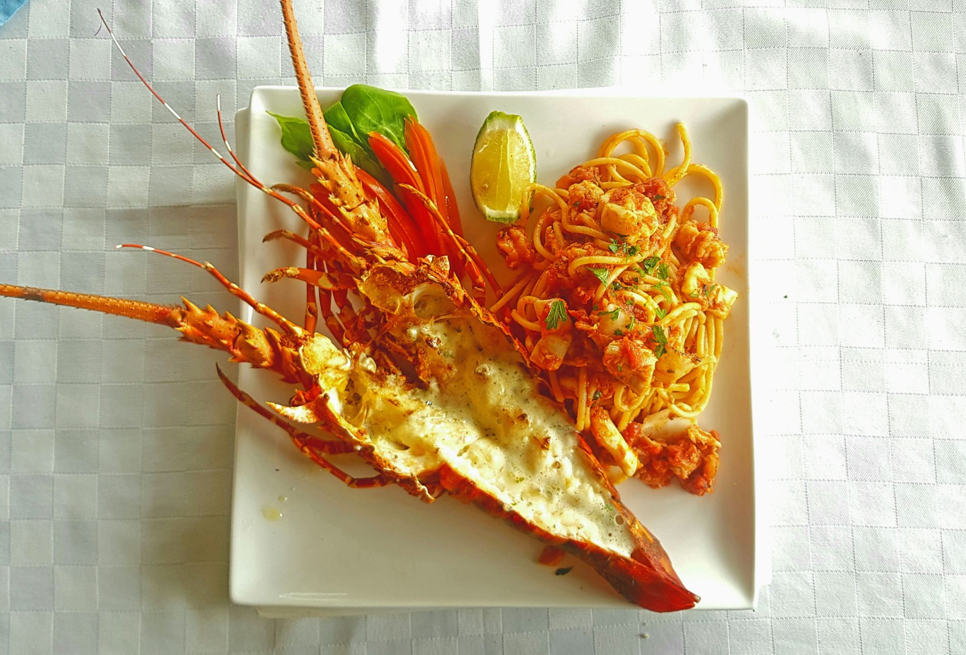 Lobster at Monsoons Restaurant