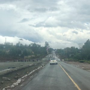Endless roadworks in Nairobi