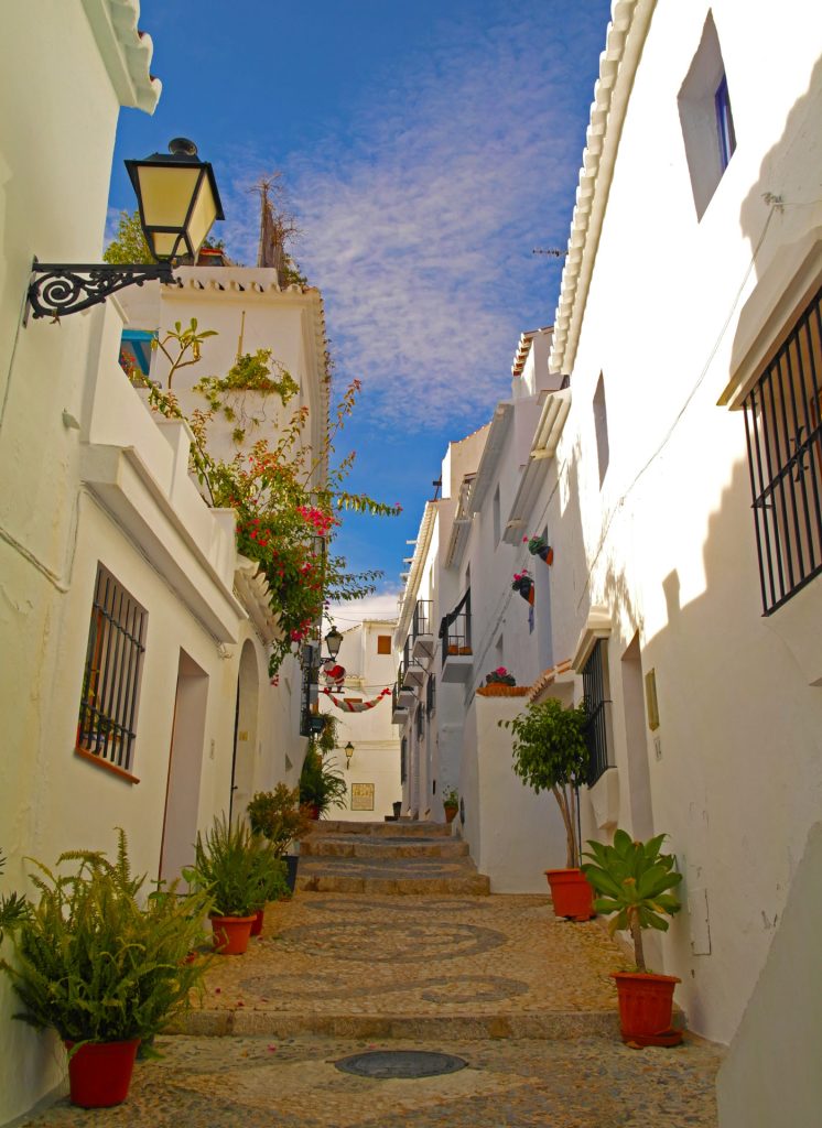 Frigiliana - famous for its steep, narrow and incredibly picturesque streets and alleys