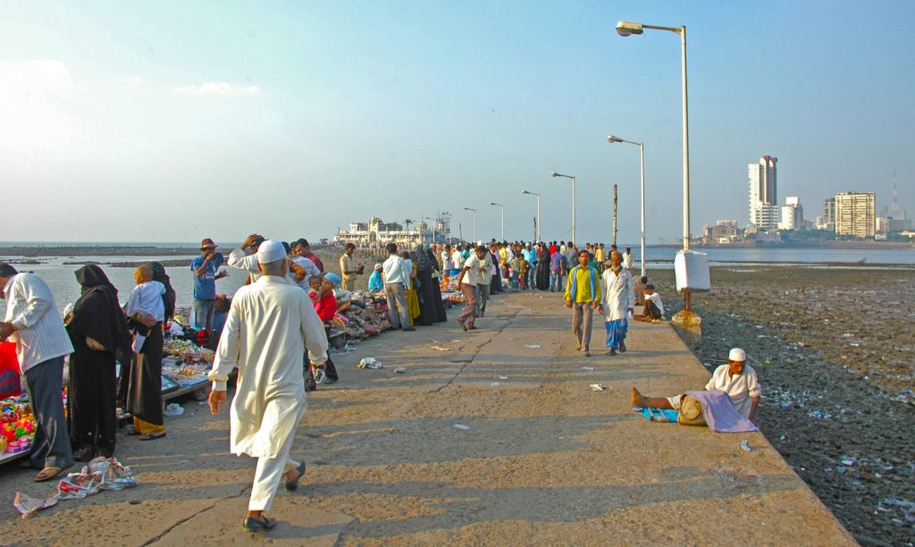 The Haji Ali Mosque in Mumbai