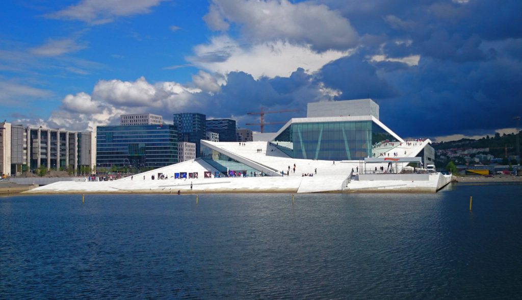 Norway – The Oslo Opera in 2014 - the surroundings have since changed dramatically