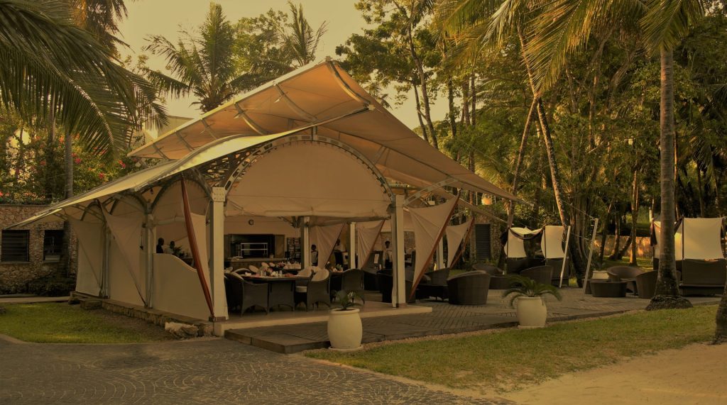 Restaurants in Diani 7 The Sails at Almanara - one of the top beach restaurants in the Kenya Coast