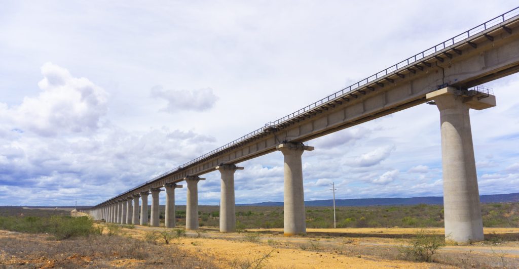 The Standard Gauge Railway (SGR), aka Madaraka Express through Tsavo