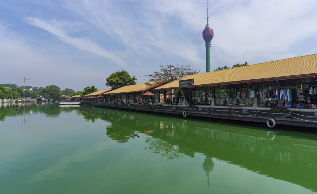 The Pettah Floating Market in Colombo, Sri Lanka