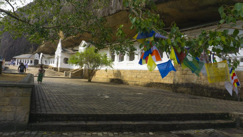 Dambulla Rock Temple Exterior 1
