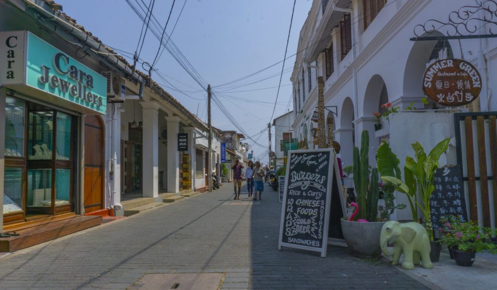 Galle Dutch Fort, Sri Lanka - Church Street