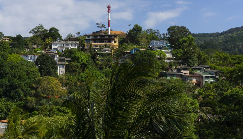 Hantana Hill in Kandy, Sri Lanka