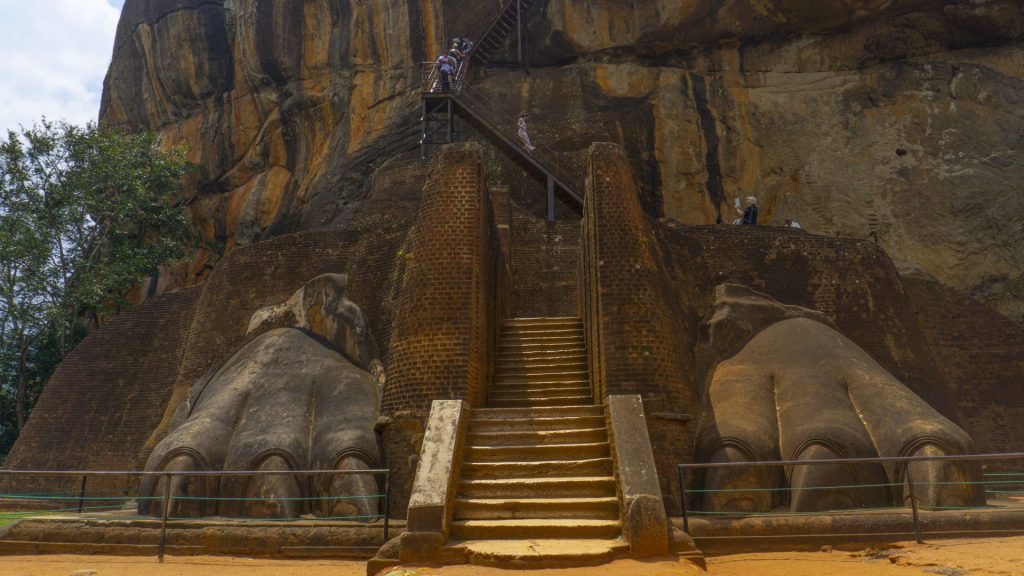 Sigiriya Rock - The Lion Feet
