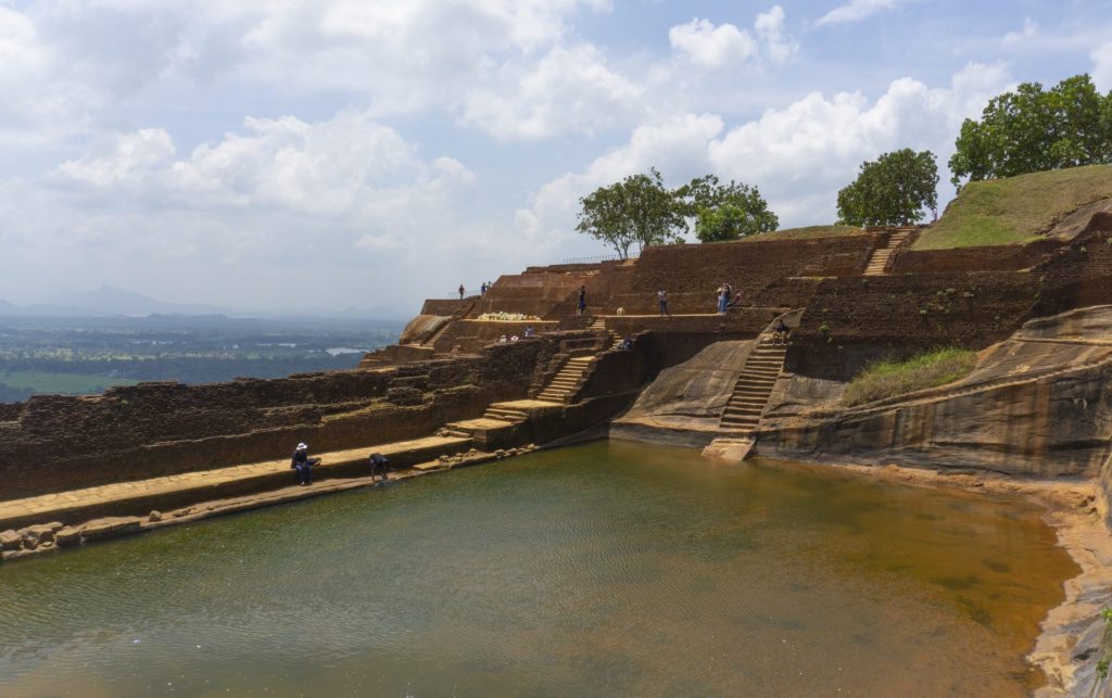 Sigiriya Rock - View from the Palace