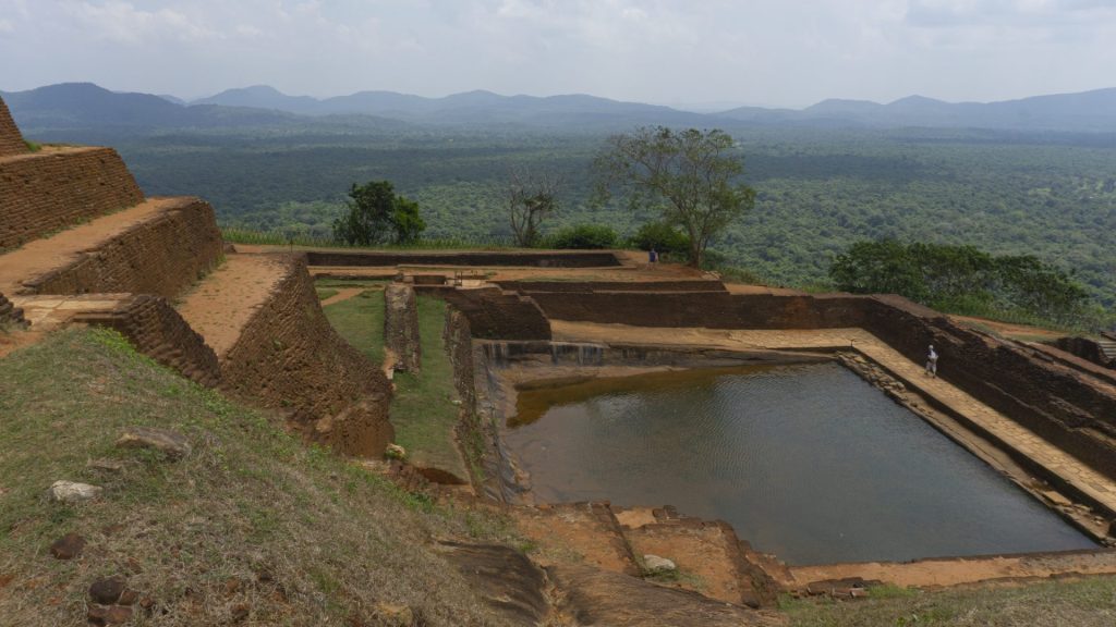 Sigiriya Rock - Royal swimming pool