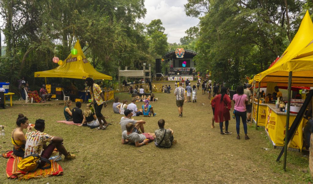 Nyege Nyege Festival During Daytime - Less Busy Than at Night