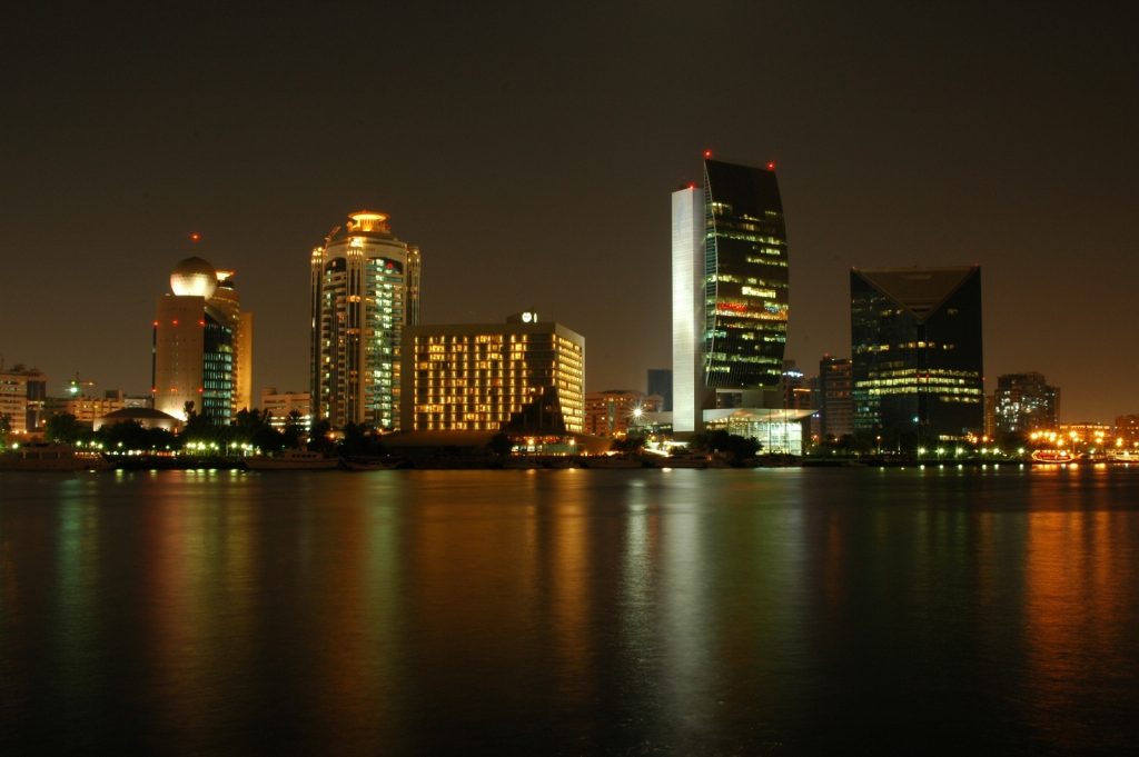 Dubai Deira by Night 2009