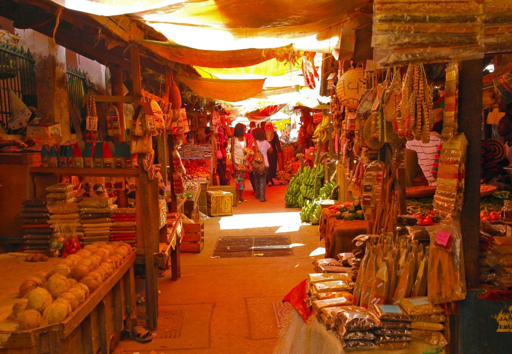 Darjani Market (aka. the Spice Market). This vibrant and colourful place should be on your checklist when visiting Stone Town in Zanzibar