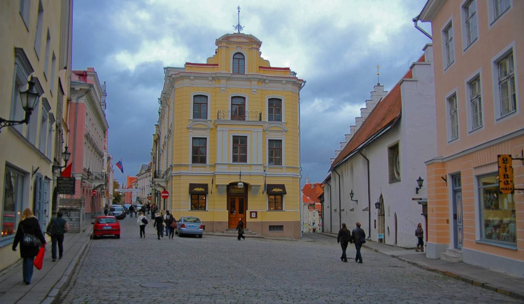 Tallinn – a street in the Old Town