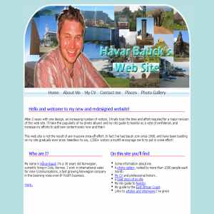 My blog - bauck.com 2 My blog - bauck.com - as it looked in 2006