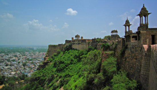 Gwalior Fort - Spectacularly situated above the city