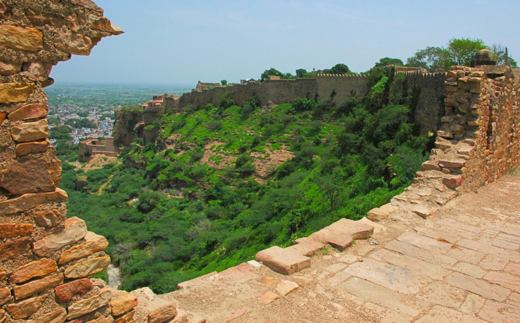 Gwalior - far off the beaten track 2 Gwalior Fort Collapsed Wall