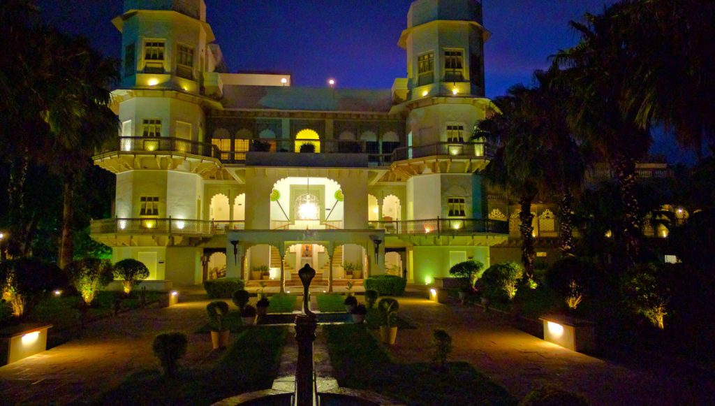 Gwalior - far off the beaten track 5 Usha Kiran Palace - a former royal residence in Gwalior, converted into a royal castle