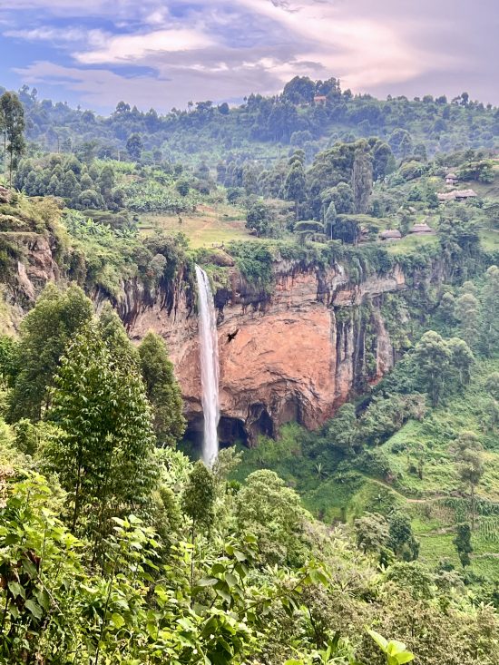 Sipi Falls - the main waterfall